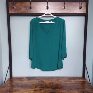 Reitmans Crepe Long Sleeve Blouse